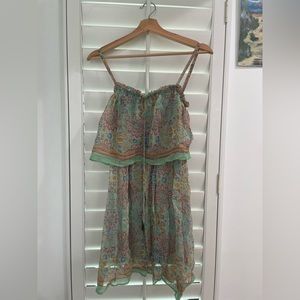 Y2K Flowy summer ELLA MOSS mini dress